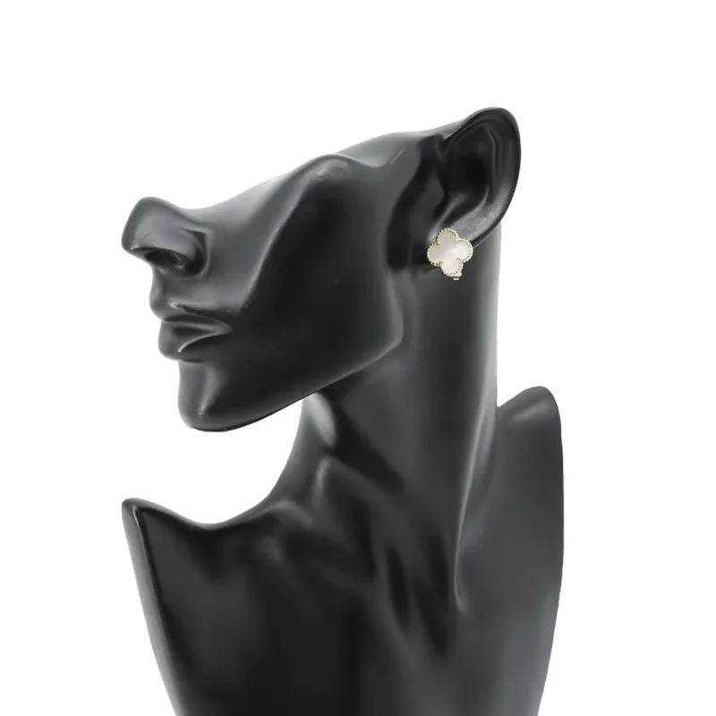 VAN CLEEF & ARPELS VINTAGE ALHAMBRA EARRING - Image 4