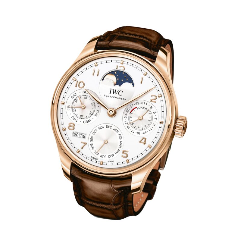 IWC PORTUGIESER PERPETUAL CALENDAR 44MM MENS WATCH IW503302 - Image 3