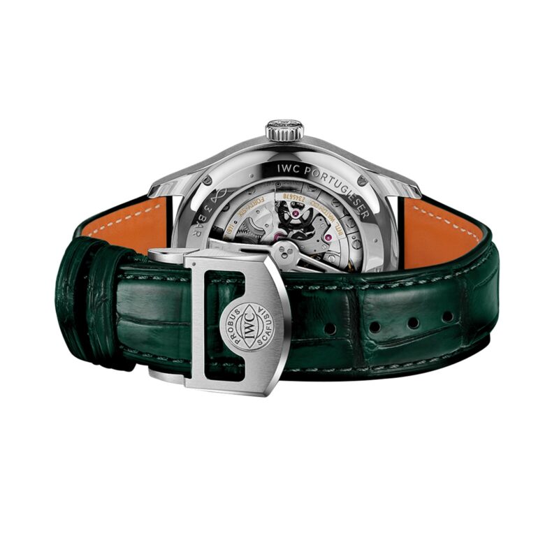 IWC PORTUGIESER AUTOMATIC 42MM MENS WATCH GREEN IW344207 - Image 4