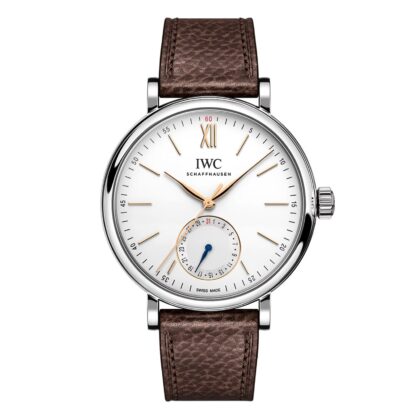 IWC PORTOFINO POINTER DATE 39MM MENS WATCH WHITE IW359201