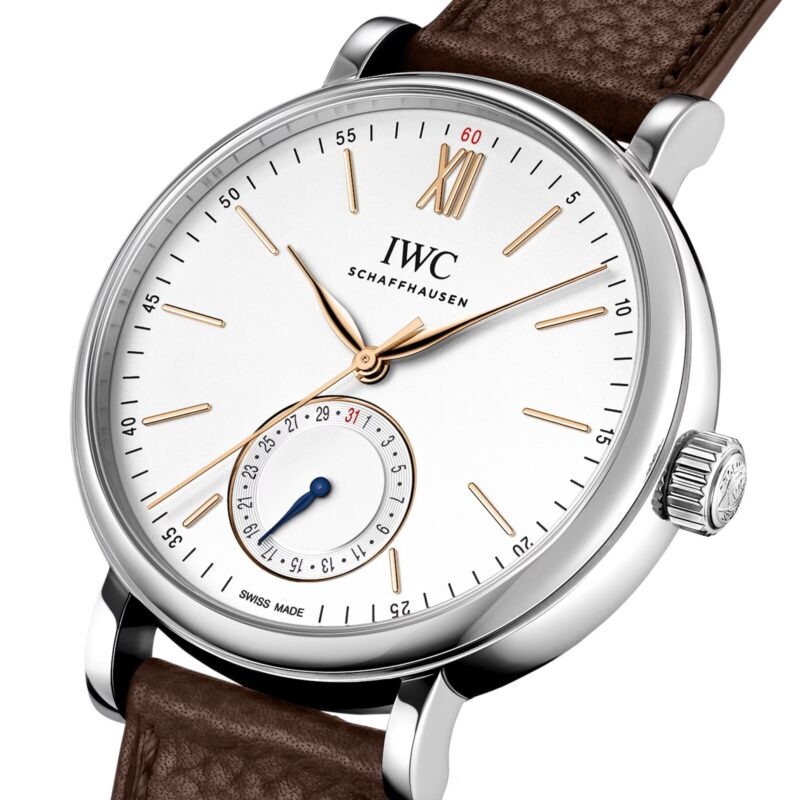 IWC PORTOFINO POINTER DATE 39MM MENS WATCH WHITE IW359201 - Image 3