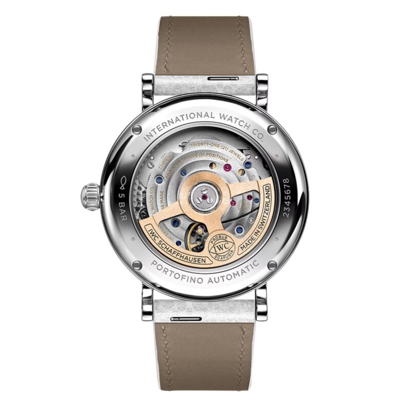 IWC PORTOFINO AUTOMATIC 37MM LADIES WATCH BLACK IW458611 - Image 2