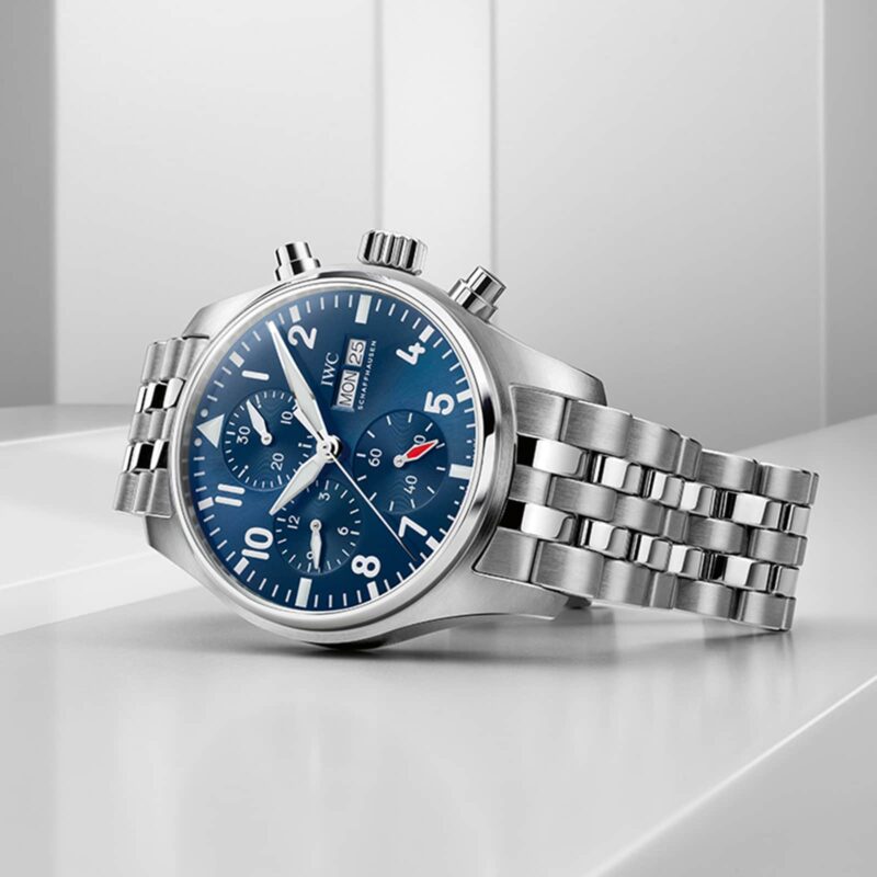 IWC PILOT QUOTE.S CHRONOGRAPH 41MM MENS WATCH IW388102 - Image 3