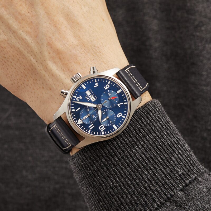 IWC PILOT QUOTE.S CHRONOGRAPH 41MM MENS WATCH IW388101 - Image 4