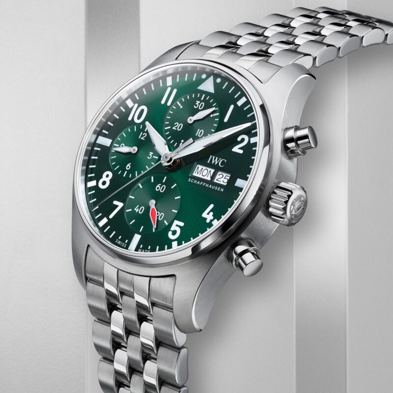 IWC PILOT QUOTE.S CHRONOGRAPH 41MM MENS WATCH IW388104 - Image 3