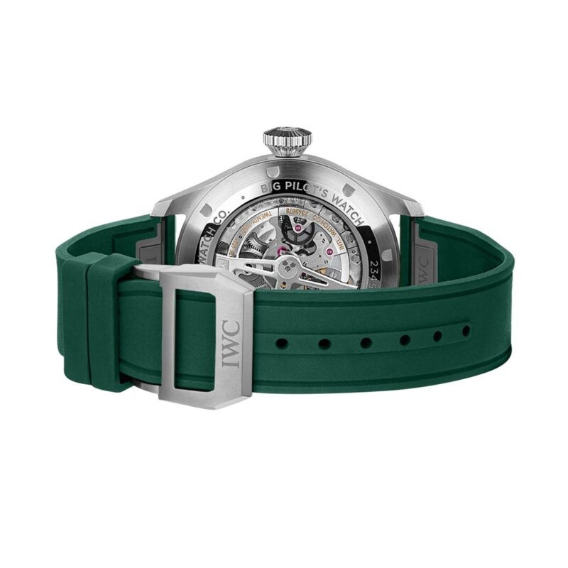 IWC BIG PILOT 43MM MENS WATCH GREEN IW329306 - Image 4