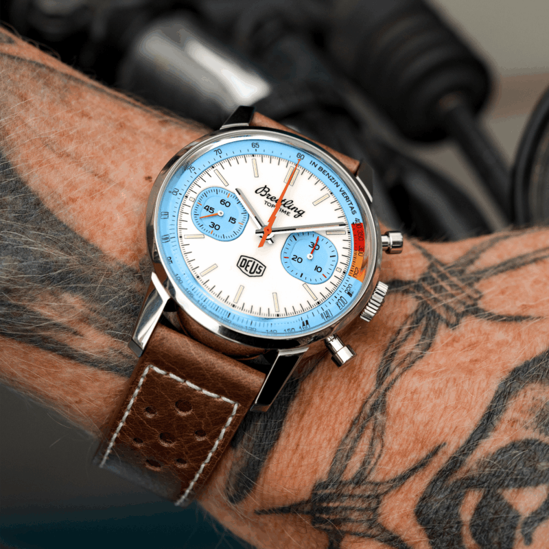 BREITLING TOP TIME DEUS STAINLESS STEEL WHITE A233112A1A1X1 - Image 5
