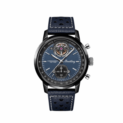 BREITLING TOP TIME B21 SHELBY COBRA CERAMIC BLUE SB21251A1C1X1