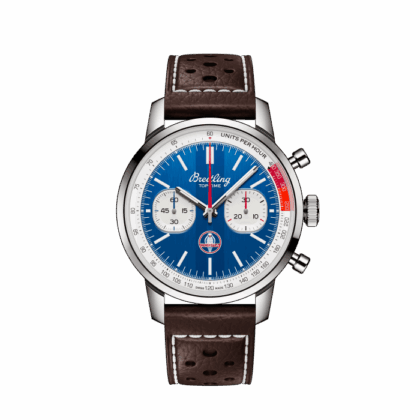 BREITLING TOP TIME B01 SHELBY COBRA STAINLESS STEEL BLUE AB01763A1C1X1