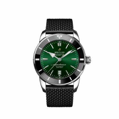 BREITLING SUPEROCEAN HERITAGE B20 AUTOMATIC 46 STAINLESS STEEL GREEN AB2020121L1S1
