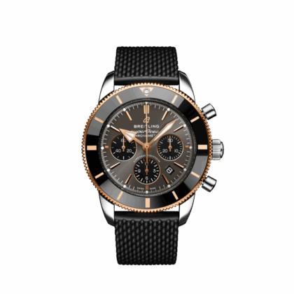 BREITLING SUPEROCEAN HERITAGE B01 CHRONOGRAPH 44 STAINLESS STEEL 18K RED GOLD ANTHRACITE UB01621A1M1S1
