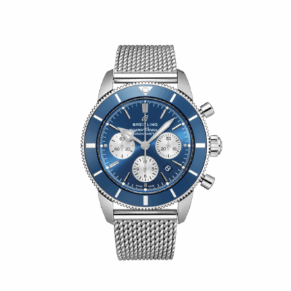 BREITLING SUPEROCEAN HERITAGE B01 CHRONOGRAPH 44 STAINLESS STEEL BLUE AB0162161C1A1