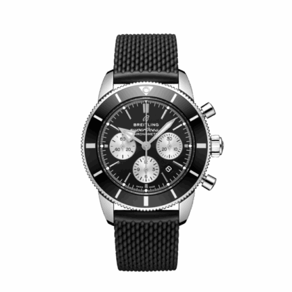 BREITLING SUPEROCEAN HERITAGE B01 CHRONOGRAPH 44 STAINLESS STEEL BLACK AB0162121B1S1