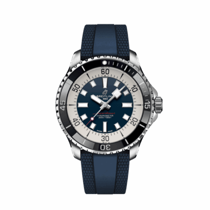 BREITLING SUPEROCEAN AUTOMATIC 44 STAINLESS STEEL BLUE A17376211C1S1
