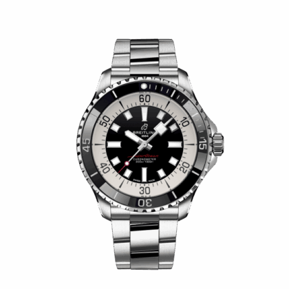 BREITLING SUPEROCEAN AUTOMATIC 44 STAINLESS STEEL BLACK A17376211B1A1