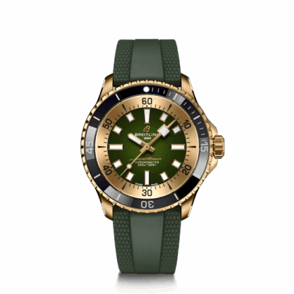 BREITLING SUPEROCEAN AUTOMATIC 42 BRONZE GREEN N17375201L1S1