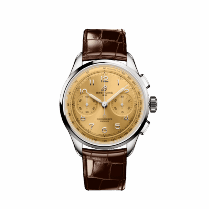 BREITLING PREMIER B09 CHRONOGRAPH 40 STAINLESS STEEL CHAMPAGNE AB0930F51H1P1