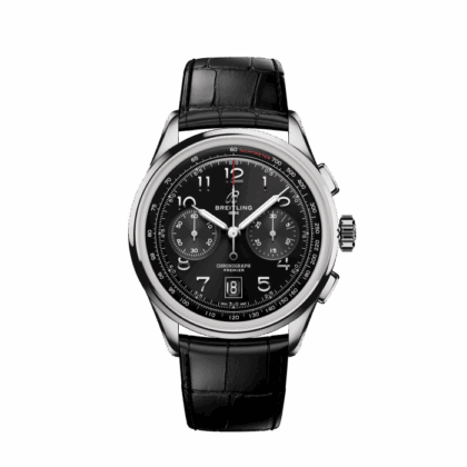 BREITLING PREMIER B01 CHRONOGRAPH 42 STAINLESS STEEL BLACK AB0145221B1P2
