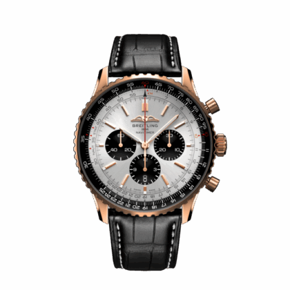 BREITLING NAVITIMER B01 CHRONOGRAPH 46 18K RED GOLD CREAM RB0137241G1P1