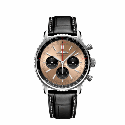 BREITLING NAVITIMER B01 CHRONOGRAPH 43 STAINLESS STEEL COPPER AB0138241K1P1