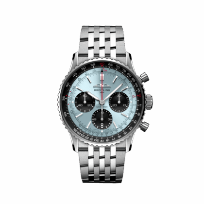 BREITLING NAVITIMER B01 CHRONOGRAPH 41 STAINLESS STEEL ICE BLUE AB0139241C2A1