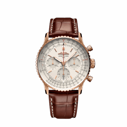 BREITLING NAVITIMER B01 CHRONOGRAPH 41 18K RED GOLD CREAM RB0139211G1P1