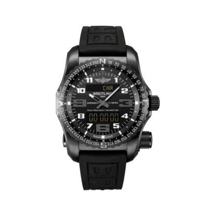 BREITLING EMERGENCY DLC-COATED TITANIUM BLACK V76325221B1S1