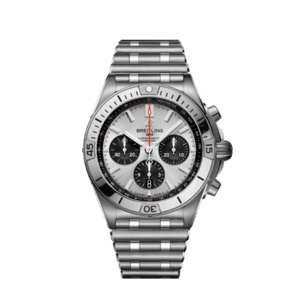BREITLING CHRONOMAT B01 42 STAINLESS STEEL SILVER AB0134101G1A1