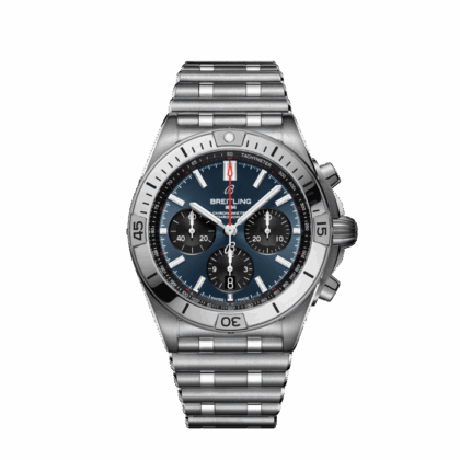 BREITLING CHRONOMAT B01 42 STAINLESS STEEL BLUE AB0134101C1A1