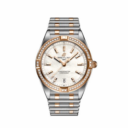 BREITLING CHRONOMAT 32 STAINLESS STEEL 18K RED GOLD MOTHER-OF-PEARL U77310591A2U1