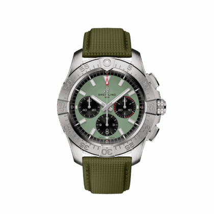 BREITLING AVENGER B01 CHRONOGRAPH 44 STAINLESS STEEL GREEN AB0147101L1X1