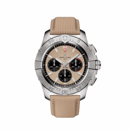 BREITLING AVENGER B01 CHRONOGRAPH 44 STAINLESS STEEL BEIGE AB0147101A1X1