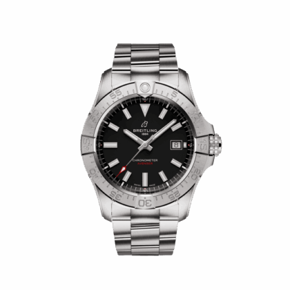 BREITLING AVENGER AUTOMATIC 42 STAINLESS STEEL BLACK A17328101B1A1