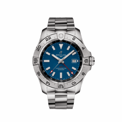 BREITLING AVENGER AUTOMATIC GMT 44 STAINLESS STEEL BLUE A32320101C1A1