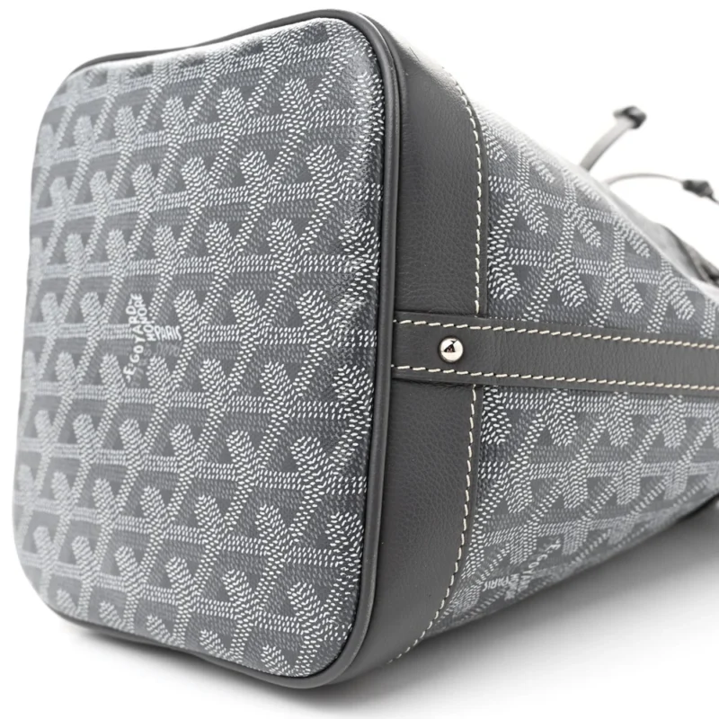 GOYARD PETIT FLOT BUCKET BAG PM GREY GOYARDINE CANVAS - Image 5