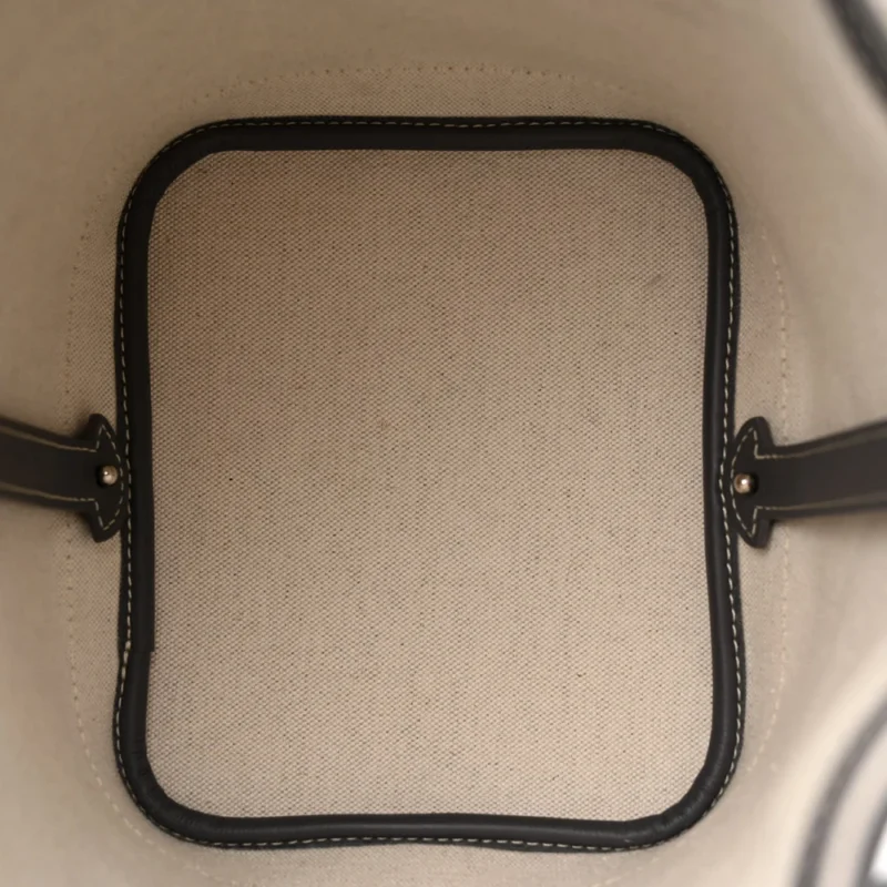 GOYARD PETIT FLOT BUCKET BAG PM GREY GOYARDINE CANVAS - Image 7