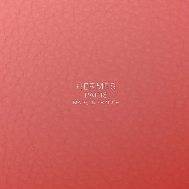HERM??S PICOTIN LOCK 18 PM ROSE SAKURA TAURILLON CLEMENCE LEATHER PALLADIUM HARDWARE - Image 2