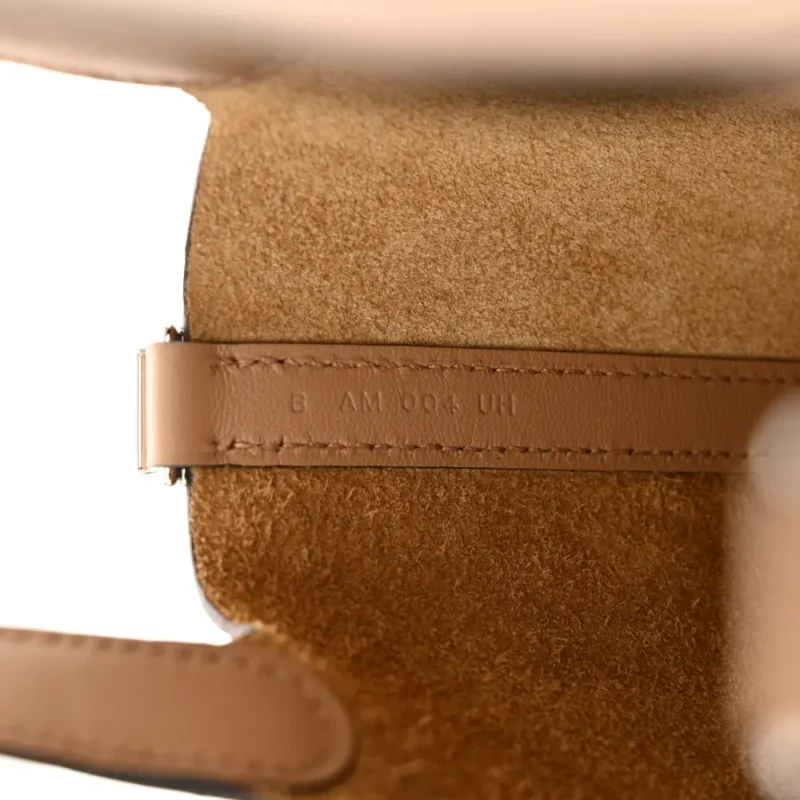 HERM??S MICRO LUCKY DAISY PICOTIN LOCK CHAI/ROSE/WHITE SWIFT LEATHER PALLADIUM SILVER HARDWARE - Image 8