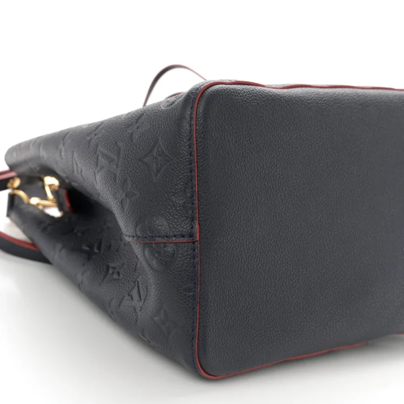 LOUIS VUITTON NEONOE MM MARINE ROUGE EMPREINTE LEATHER - Image 5