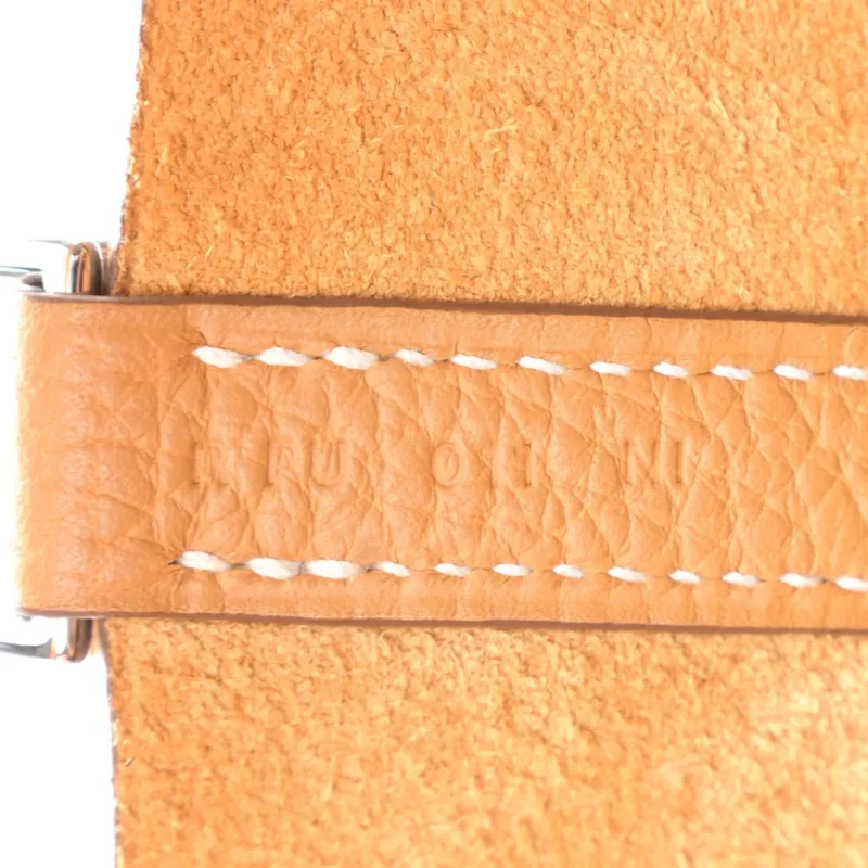 HERM??S PICOTIN LOCK 18 PM NATURAL/SABLE TAURILLON CLEMENCE LEATHER PALLADIUM HARDWARE - Image 8