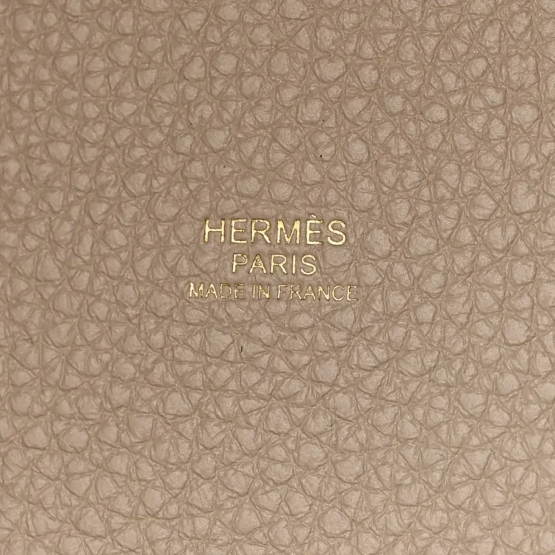 HERM??S PICOTIN LOCK 18 PM B??TON TAURILLON CLEMENCE LEATHER GOLD HARDWARE - Image 2