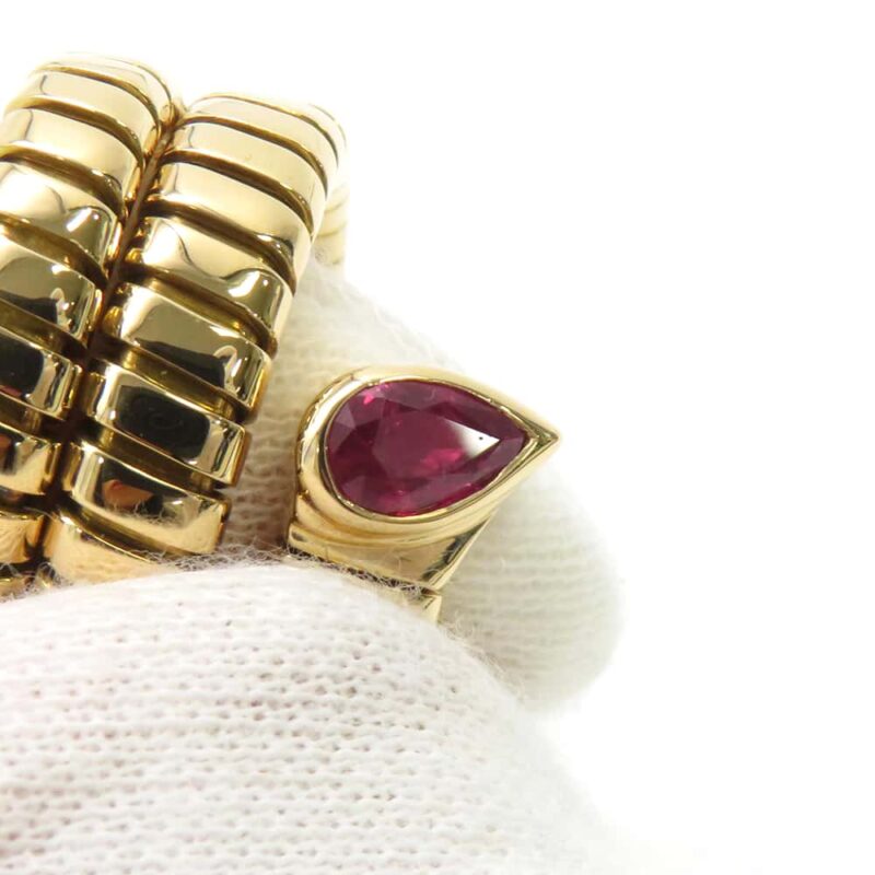 BVLGARI TUBOGAS SNAKE RING - Image 5