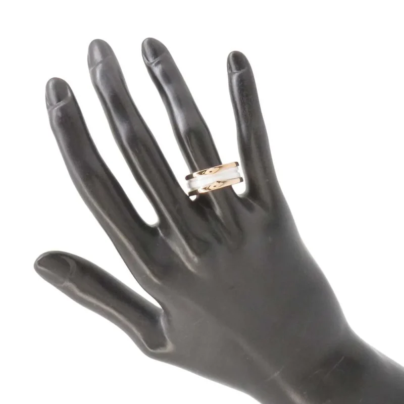 BVLGARI B.ZERO1 2-BAND RING SIZE 53/# - Image 4