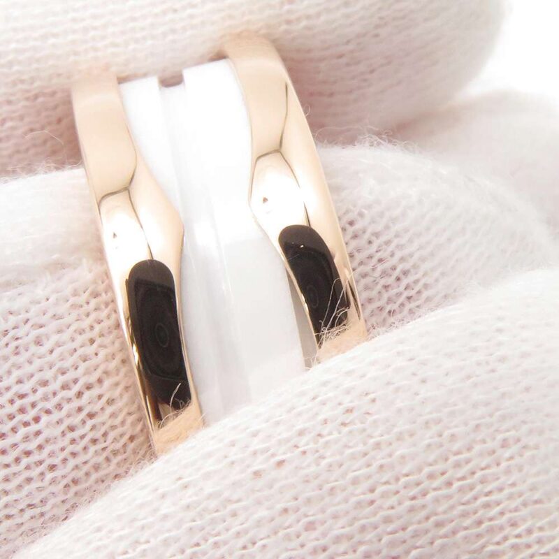 BVLGARI B.ZERO1 2-BAND RING SIZE 53/# - Image 7