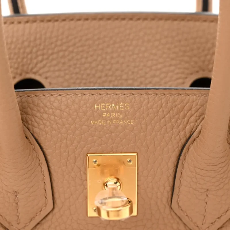 HERM??S BIRKIN 25 CHAI TOGO LEATHER GOLD HARDWARE - Image 2