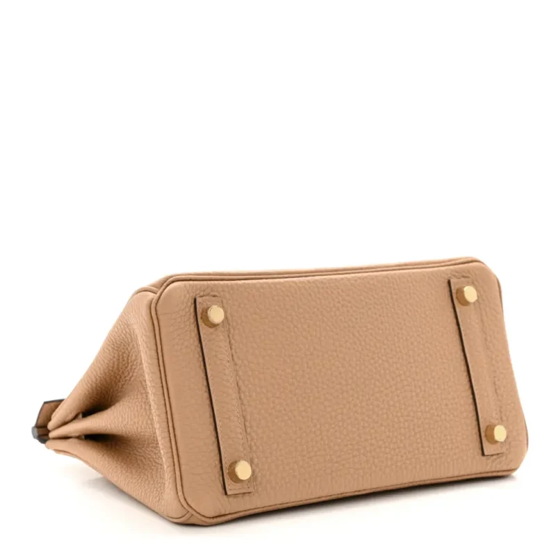 HERM??S BIRKIN 25 CHAI TOGO LEATHER GOLD HARDWARE - Image 6