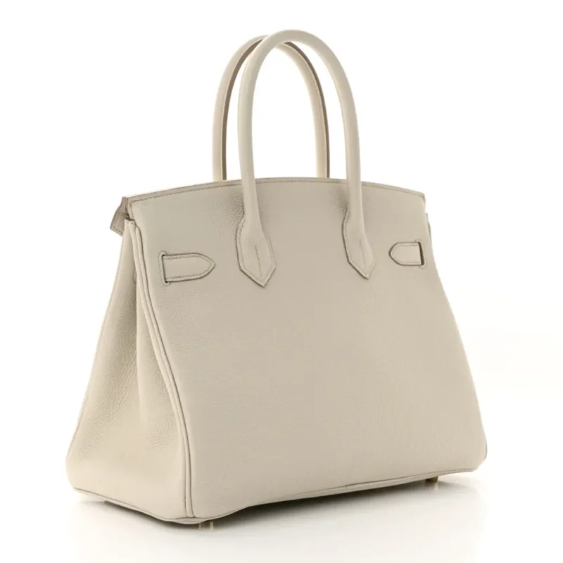 HERM??S BIRKIN 30 BETON TOGO LEATHER GOLD HARDWARE - Image 3