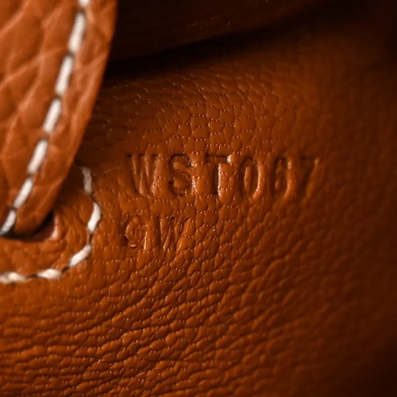 HERM??S KELLY RETOURNE 25 BROWN TOGO LEATHER GOLD HARDWARE - Image 8