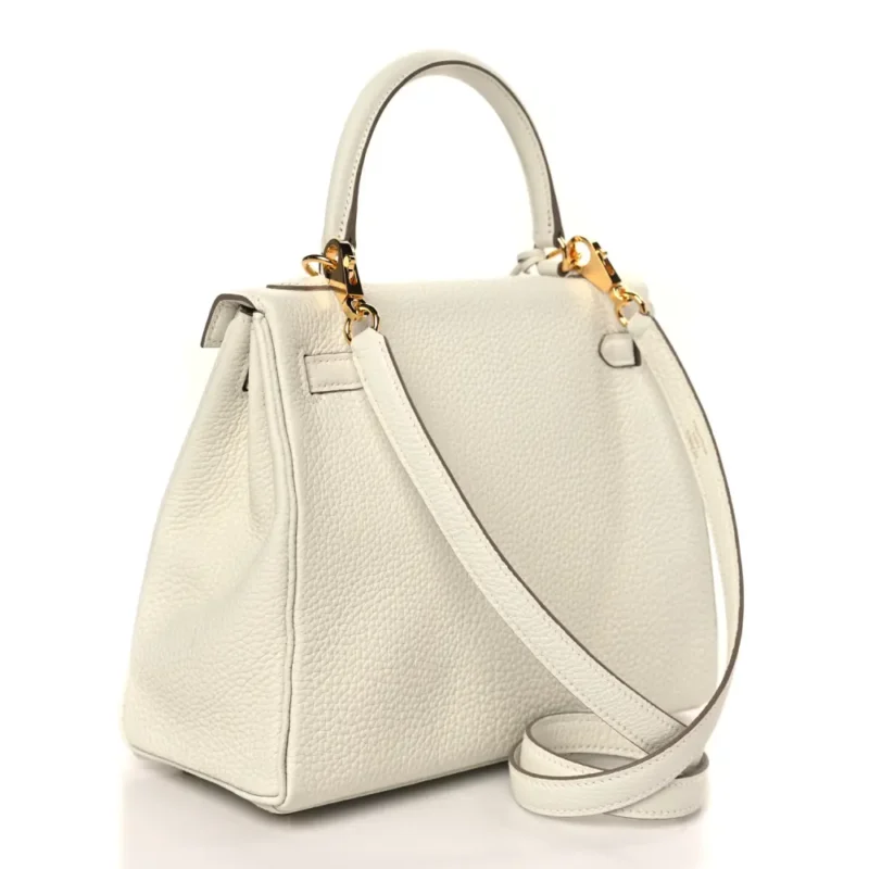 HERM??S KELLY RETOURNE 25 MUSHROOM TOGO LEATHER GOLD HARDWARE - Image 3
