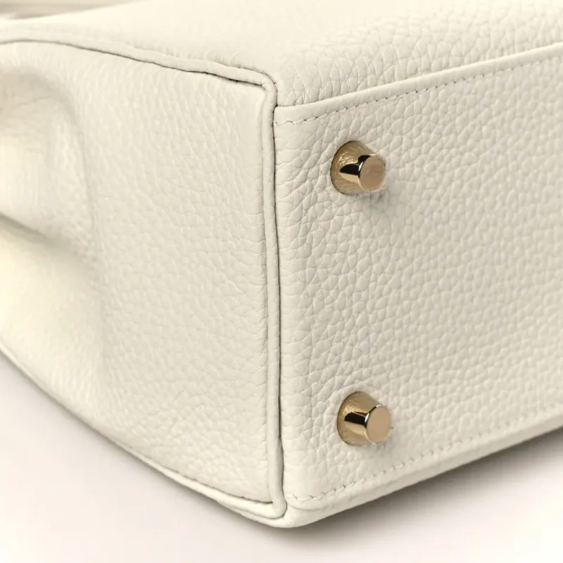 HERM??S KELLY RETOURNE 25 MUSHROOM TOGO LEATHER GOLD HARDWARE - Image 5